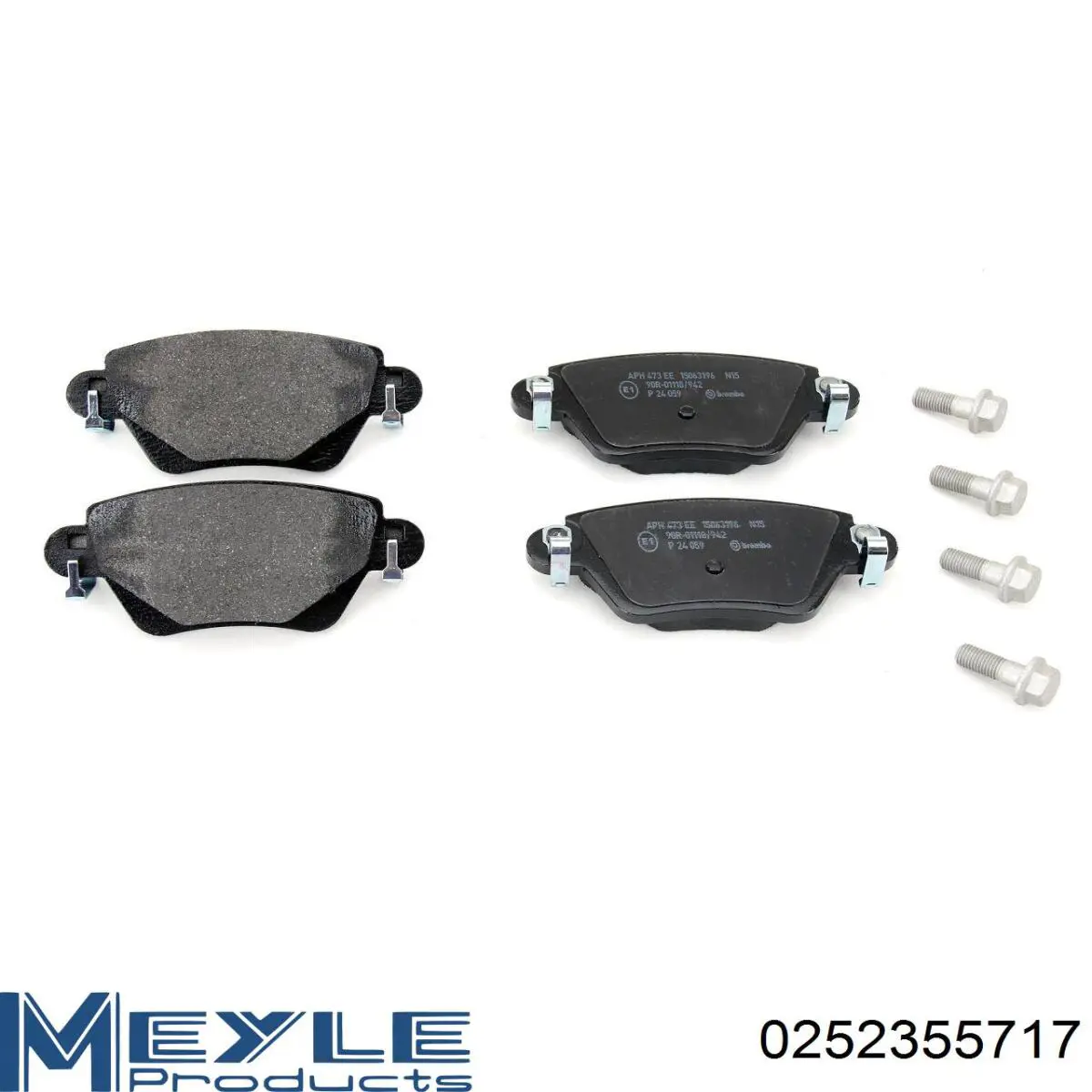 Купити 1208845 Ford Задні колодки