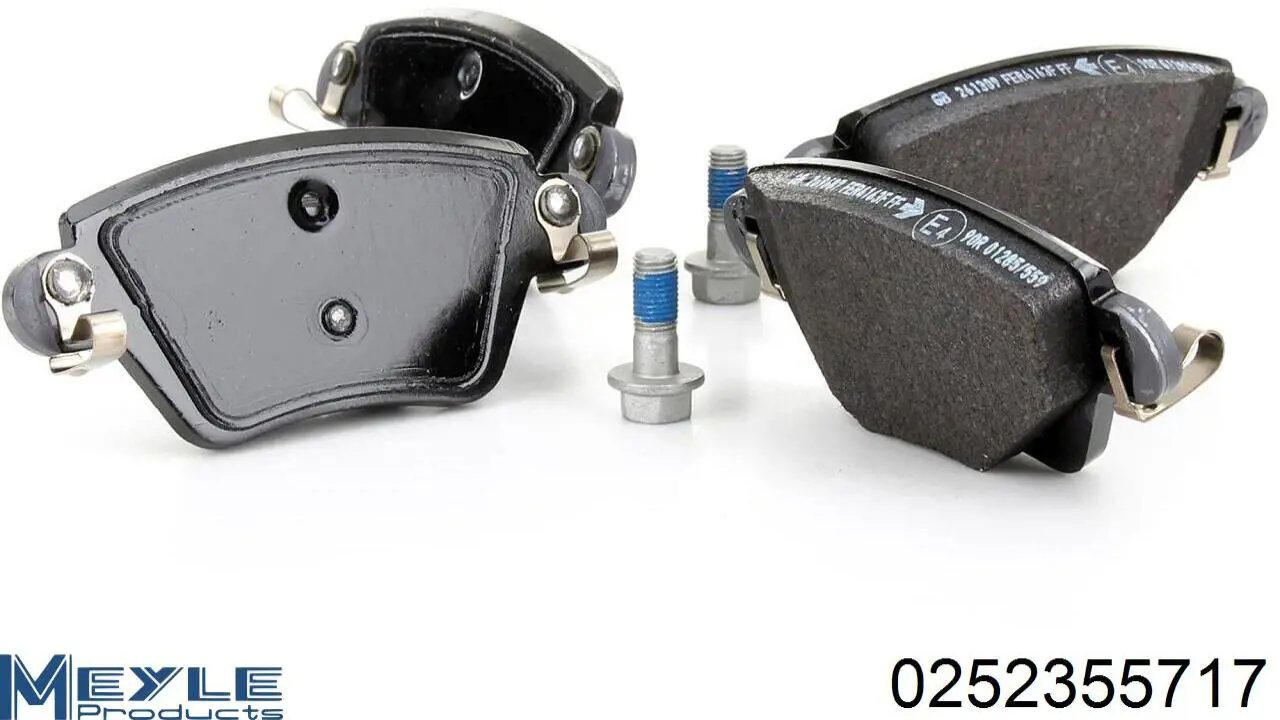 Задні гальмівні колодки Ford 1208845 ціна, від 15.99 USD