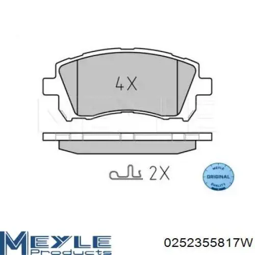 Купити 4663600410 JP Group Колодки гальмівні передні, дискові