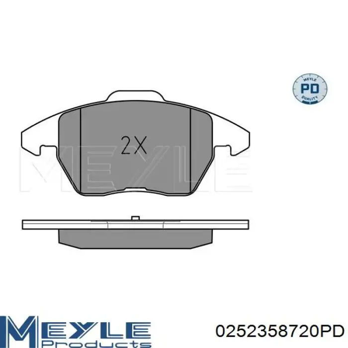 Гальмівні колодки Starline SBDS833P ціна, від 26.83 USD