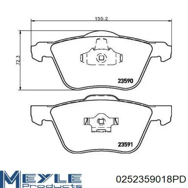 Гальмівні колодки Ferodo FDS1706 ціна, від 45.44 USD