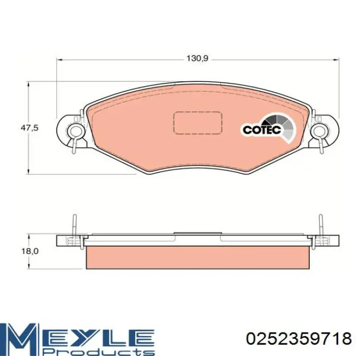 Тормозні колодки Aplus 71146BBAP