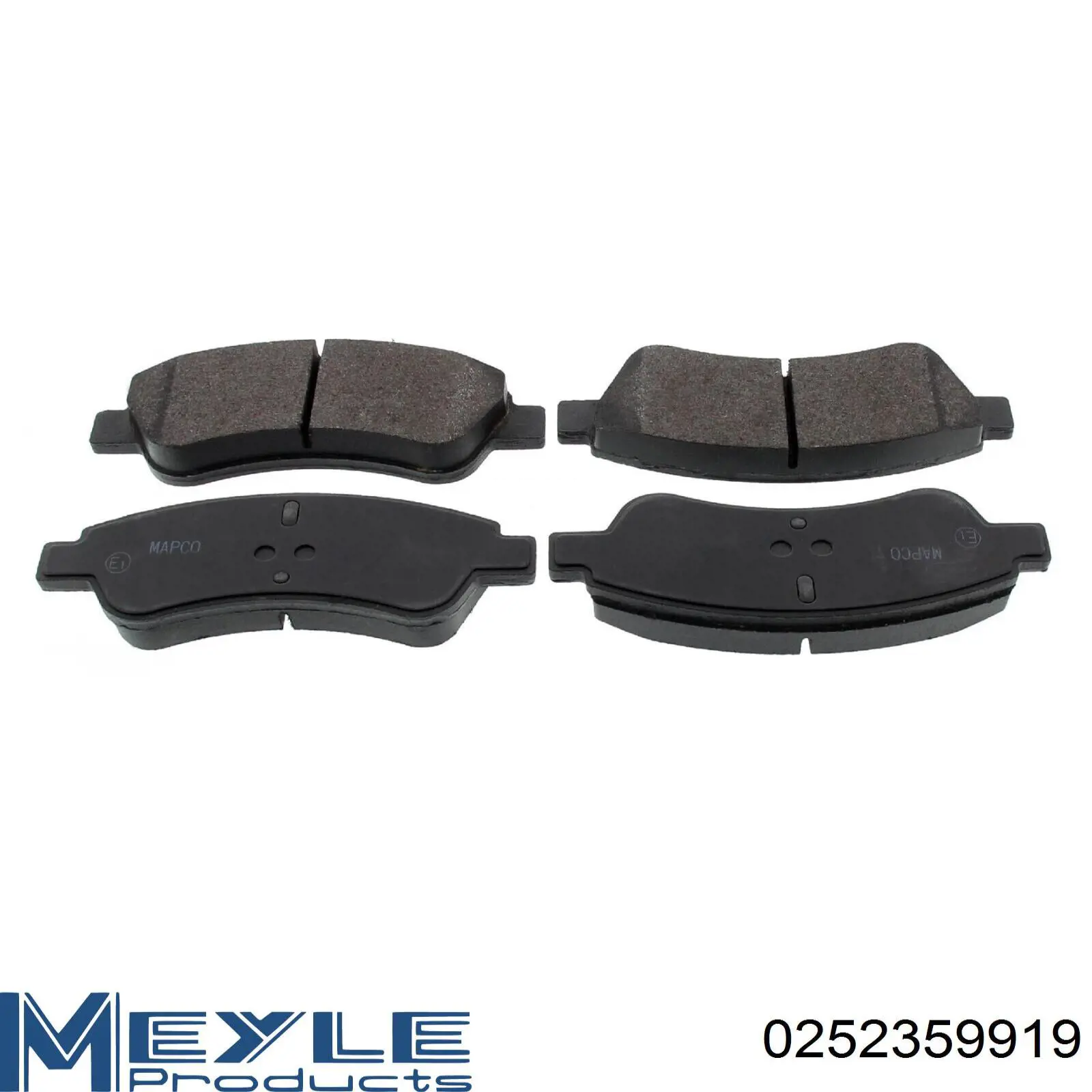 Тормозні колодки Bosch 986494623