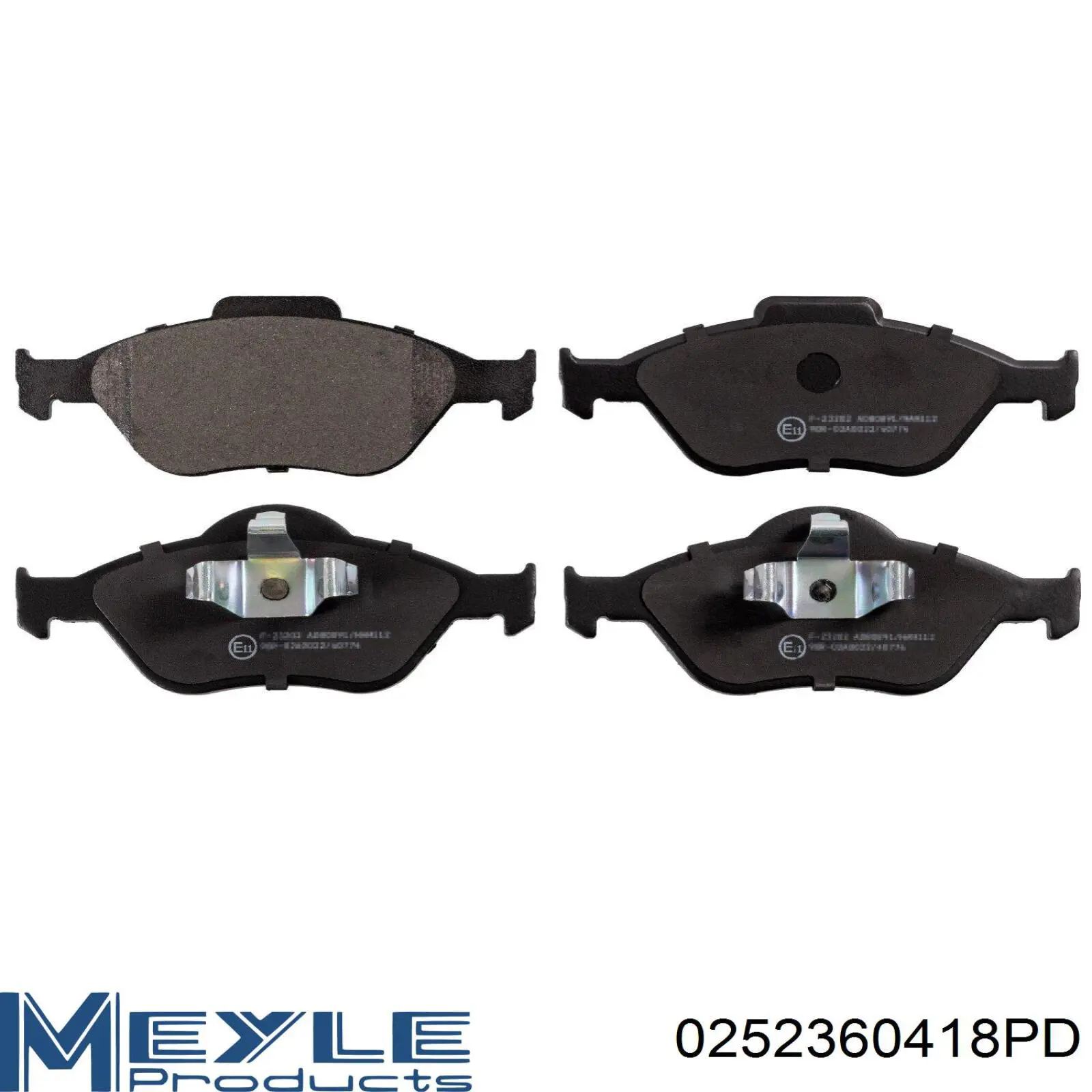 Гальмівні колодки Ford 1101463 ціна, від 21.73 USD