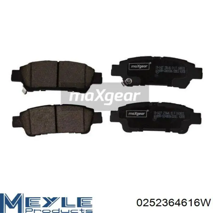 Задні гальмівні колодки Protechnic PRP0680 ціна, від 17.69 USD