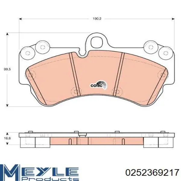 DB1676 Jurid/Bendix Передні гальмівні колодки