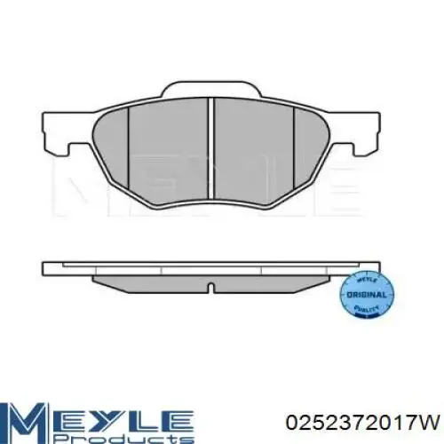 Купити RD330028PRF Rider Колодки гальмівні передні, дискові