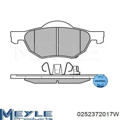 Передні тормозні колодки RD330028PRF Rider