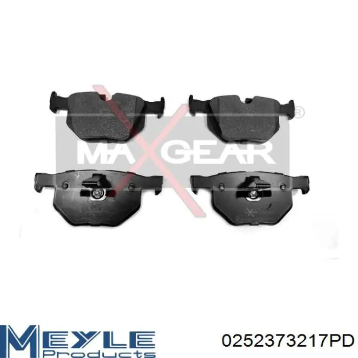 Купити 0252373217PD Meyle Задні колодки