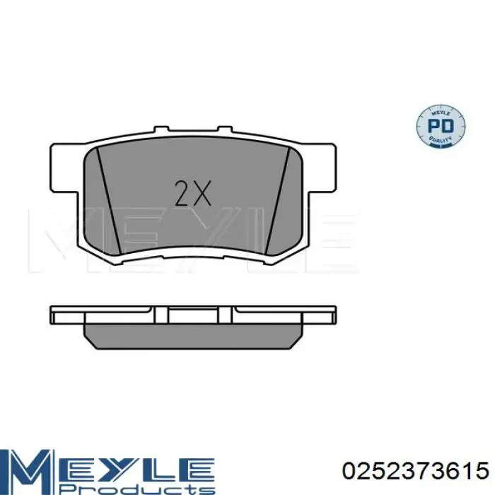 Задні гальмівні колодки Nibk PN8397S ціна, від 15.91 USD