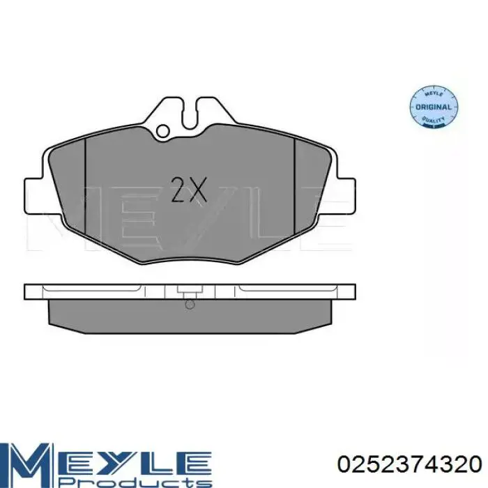Гальмівні колодки Bectep A0044208720 ціна, від 29.33 USD
