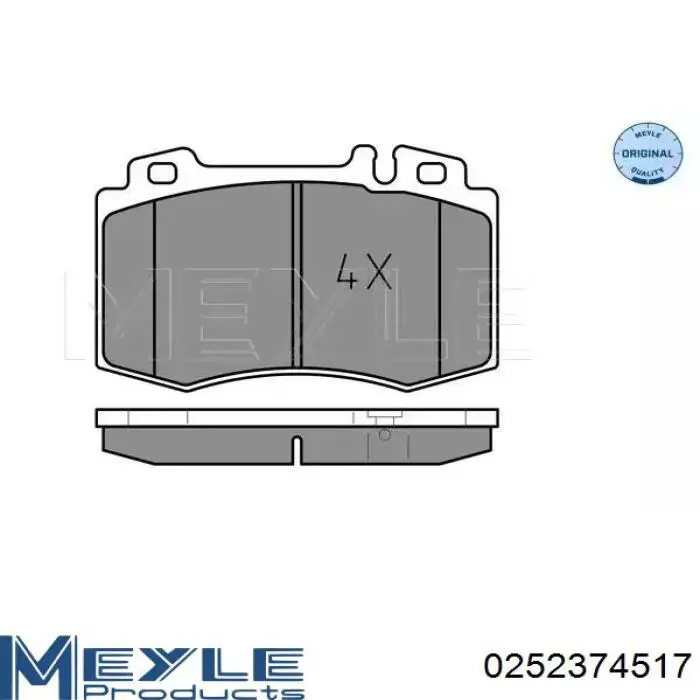 986494576 Bosch Передні гальмівні колодки