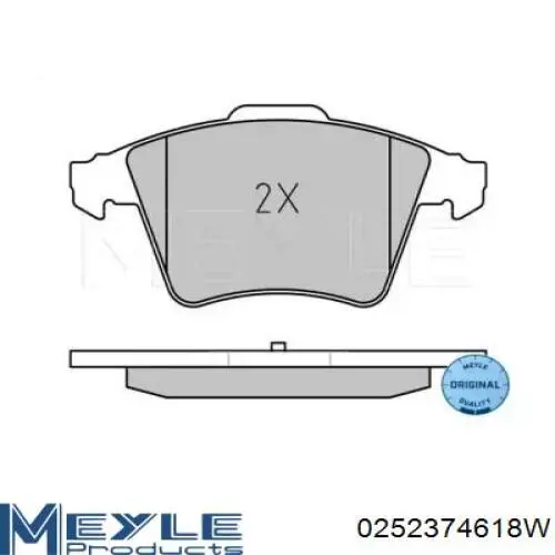 Передні тормозні колодки D238E Intelli