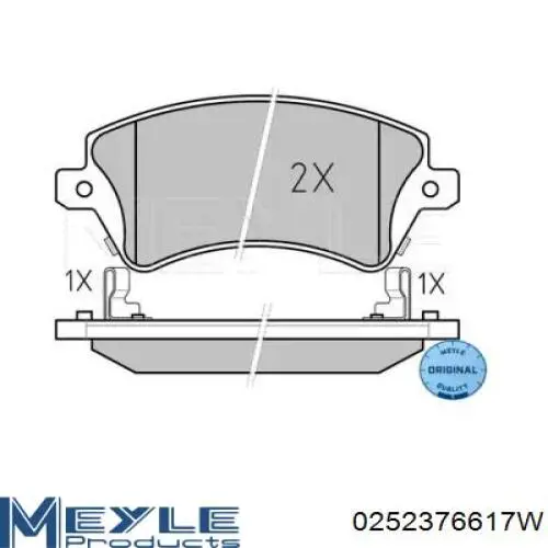 Купити FBP1227 Fremax Колодки гальмівні передні, дискові