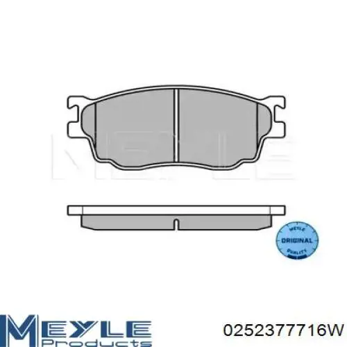 CMX755 Friction Master Передні гальмівні колодки
