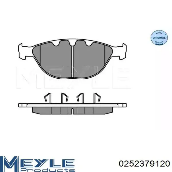 Гальмівні колодки Denckermann B111034 ціна, від 54.23 USD