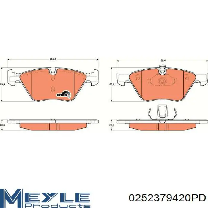 Гальмівні колодки Master-sport 13046071762NSETMS ціна, від 49.12 USD