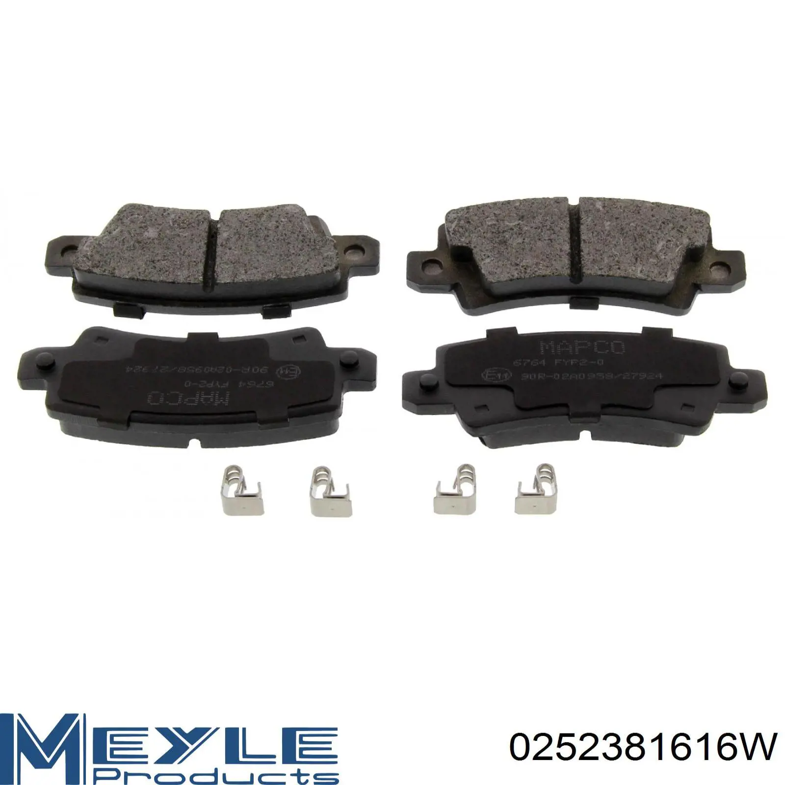Задні гальмівні колодки Intelli D489E ціна, від 14.58 USD