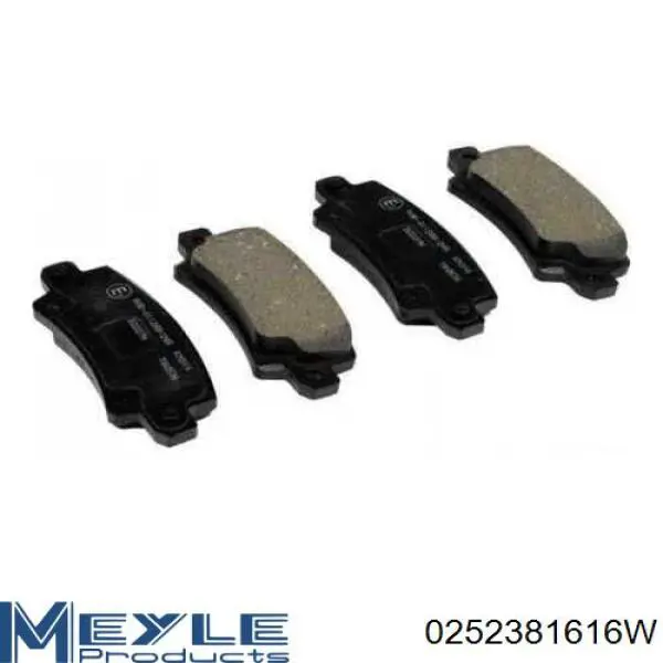 Купити 572492B Jurid/Bendix Задні колодки