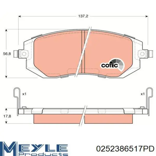 Тормозні колодки Jurid/Bendix 572571B