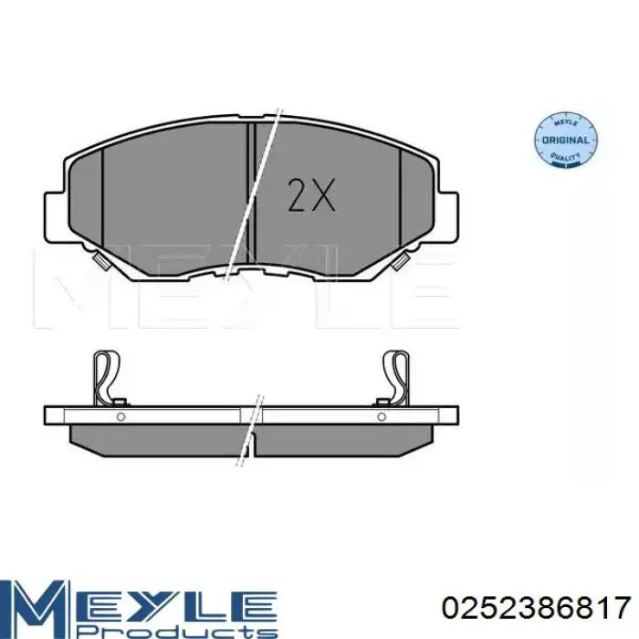 Купити 45022S9AA02 Honda Колодки гальмівні передні, дискові