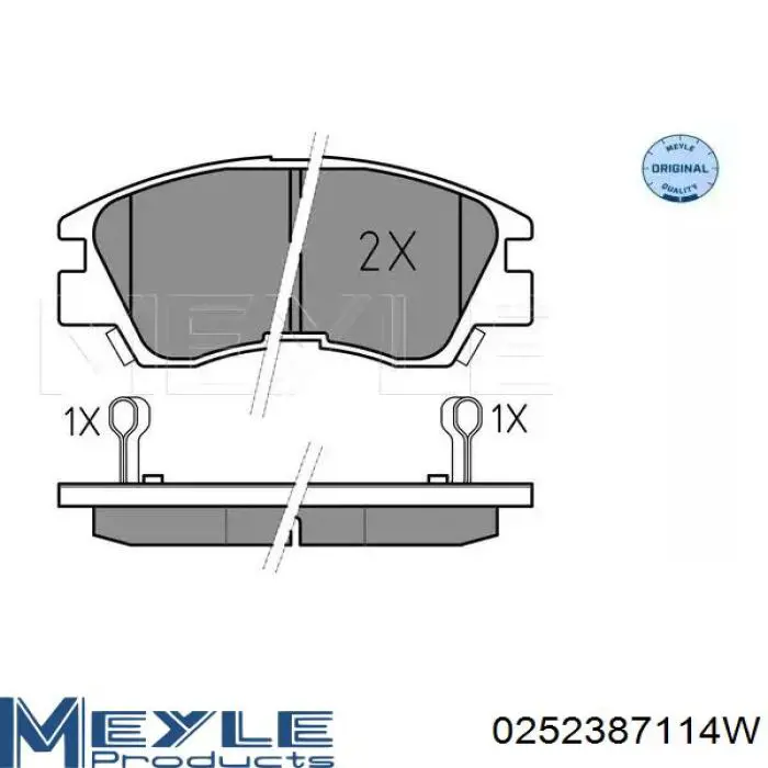D40603JY0B Nissan/Infiniti Колодки гальмівні задні, дискові