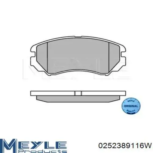 Передні тормозні колодки 71280BAAP Aplus