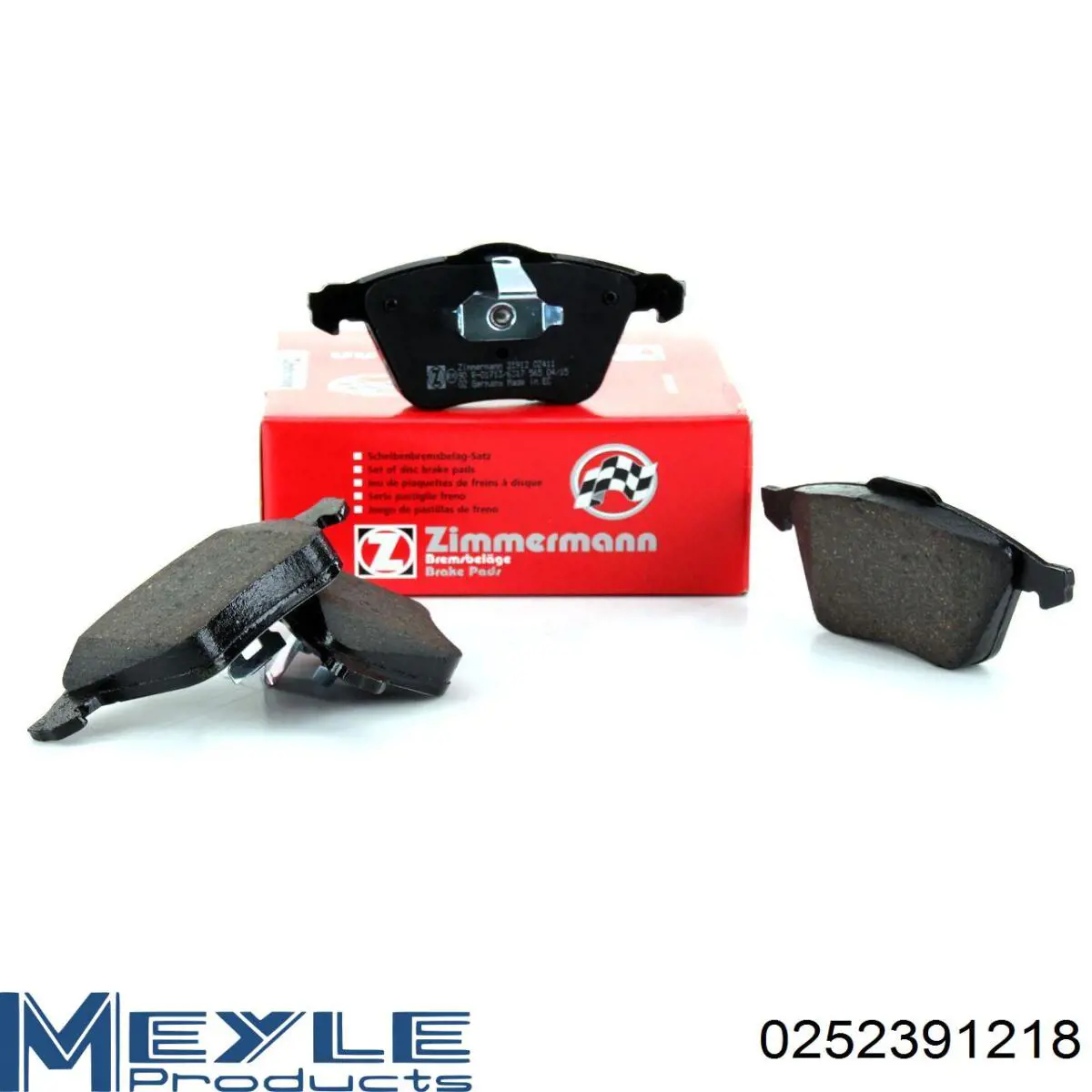 Тормозні колодки Meyle 0252391218