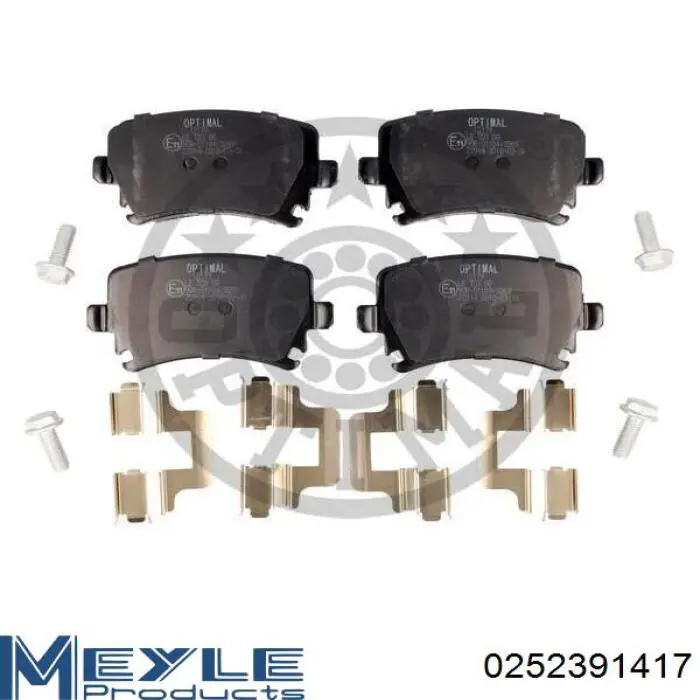 DP41518R EBC Brakes Колодки гальмівні задні, дискові