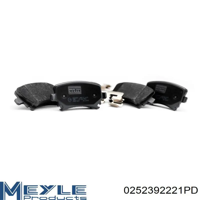 Тормозні колодки Meyle 0252392221PD