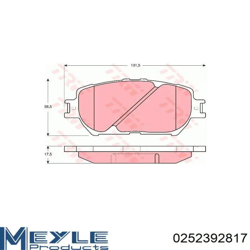 Купити GJYB3323Z Mazda Колодки гальмівні передні, дискові