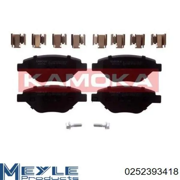 Тормозні колодки Renault (RVI) 8660006338