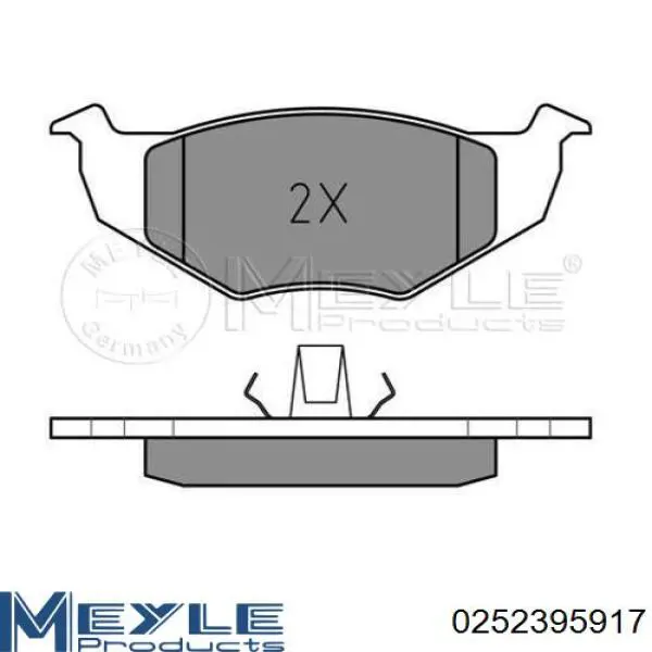 Передні тормозні колодки 425328 Peugeot/Citroen