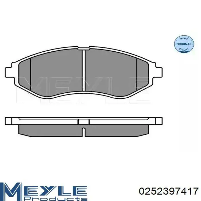 Передні тормозні колодки RP3330 Raiso