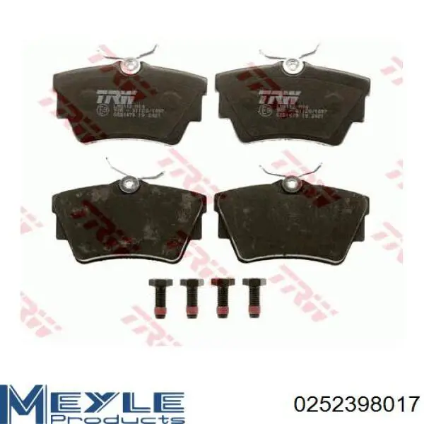 Купити 9199262 Opel Задні колодки
