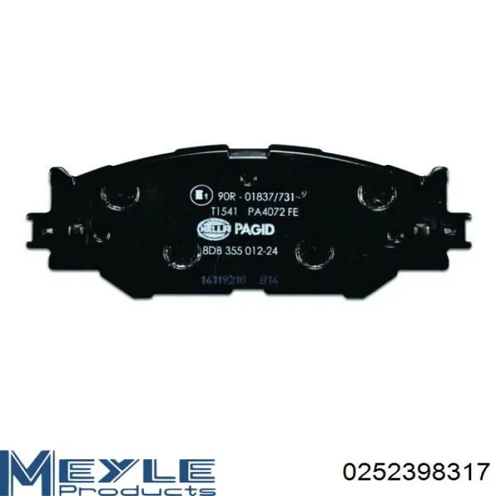 Тормозні колодки Jurid/Bendix 572620B