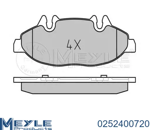 Гальмівні колодки Dafmi D290E ціна, від 17.10 USD