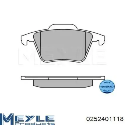 Задні гальмівні колодки Bosch 986494102 ціна, від 27.89 USD