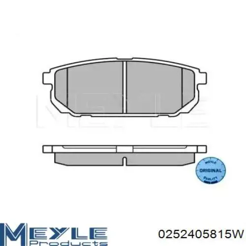 BDS448 Starline Колодки гальмівні задні, дискові