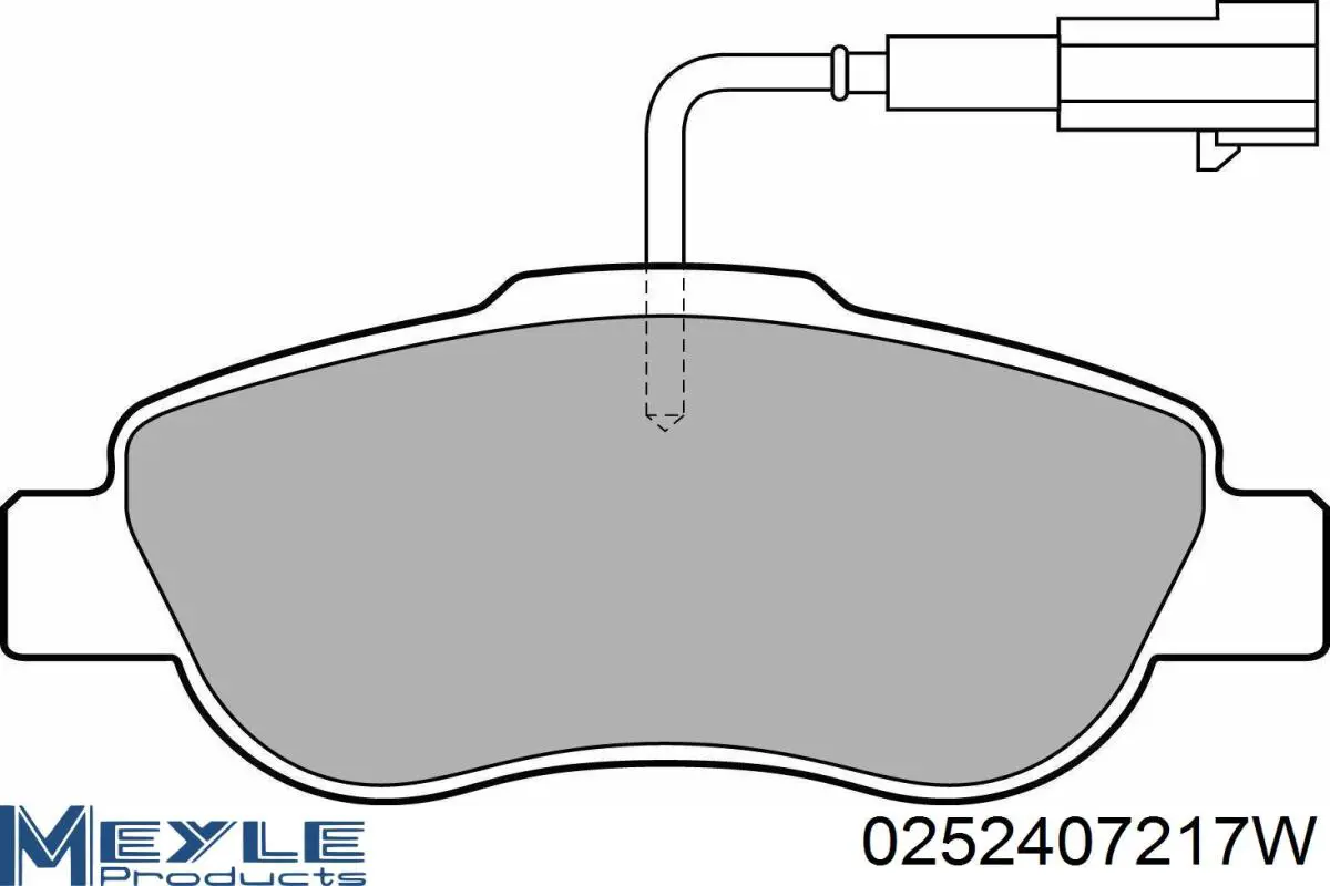 Купити 986495097 Bosch Колодки гальмівні передні, дискові
