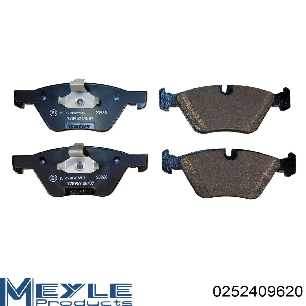 Тормозні колодки Meyle 0252409620
