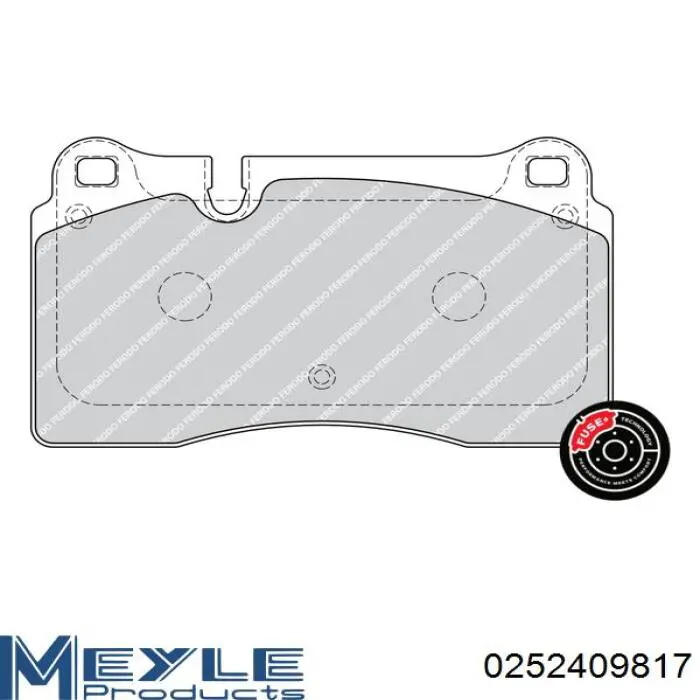 Тормозні колодки Hi-q SP2231