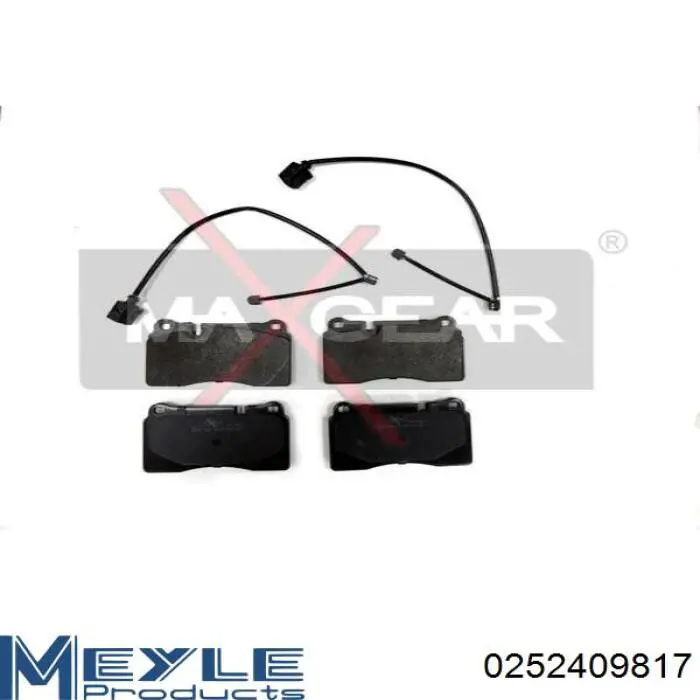 Купити SP2231 Hi-q Колодки гальмівні передні, дискові