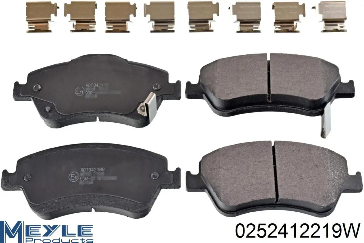 Передні тормозні колодки QF00128E Q-top