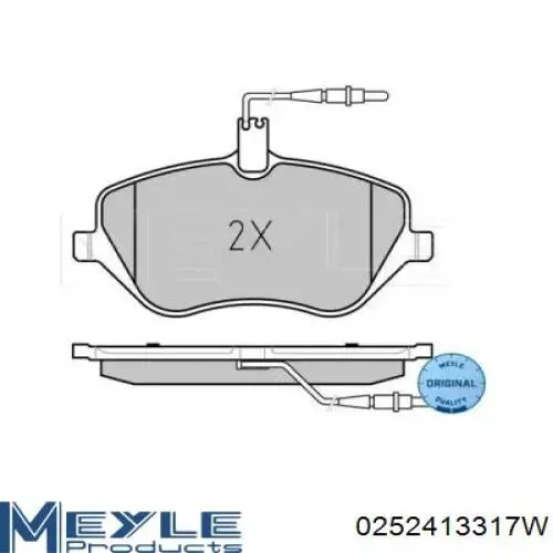 Передні тормозні колодки T2144038 Toko cars