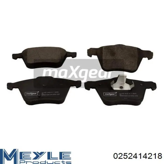 Передні тормозні колодки 986494245 Bosch