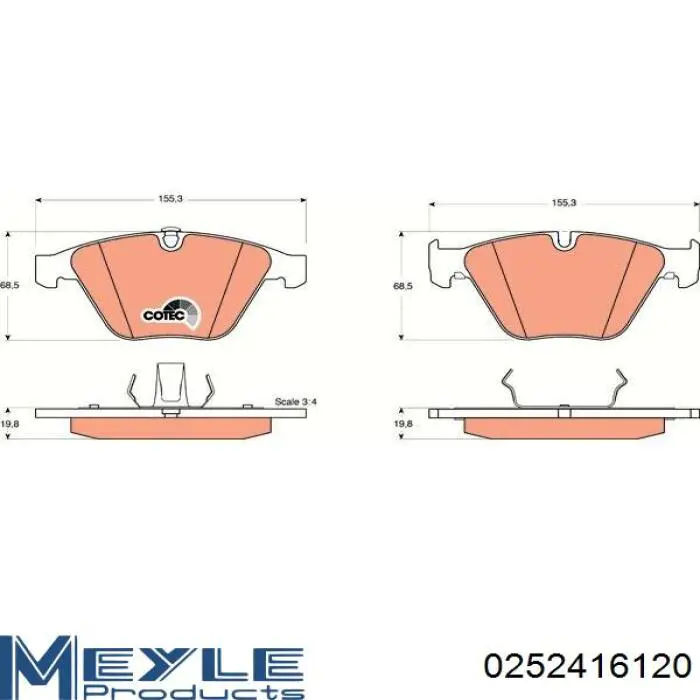 DP42006R EBC Brakes Передні гальмівні колодки