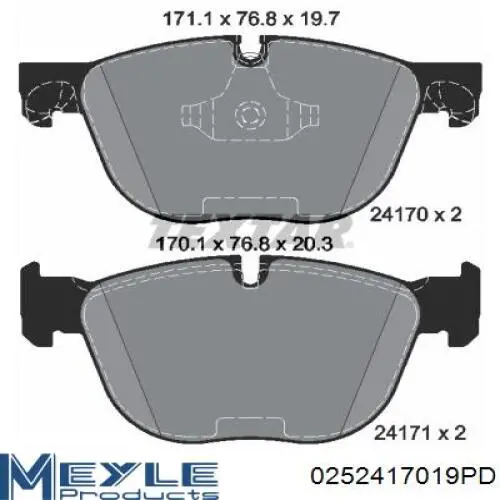 Гальмівні колодки Raiso RP1726 ціна, від 25.63 USD