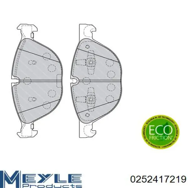 Передні тормозні колодки 6791514 BMW