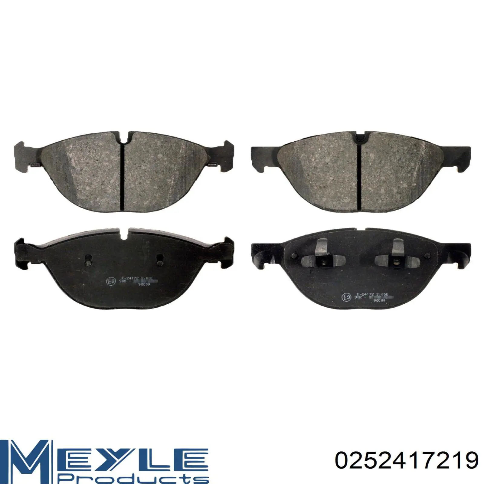 Купити 161381 Power Stop Колодки гальмівні передні, дискові